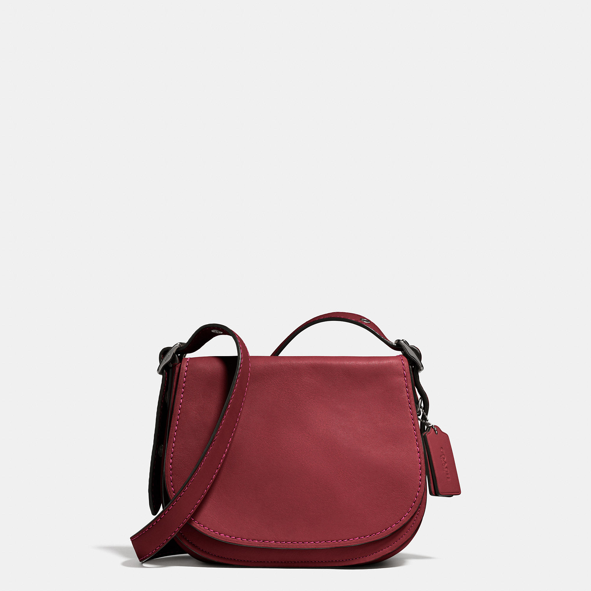 Luxury Brand Coach Saddle Bag 23 In Glovetanned Leather | Coach Outlet Canada